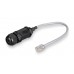 Гермоввод сетевой RJ45 (8P8C) с кабелем 25 см