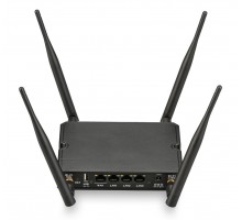 Роутер 4G+ Kroks Rt-Cse m6-G, cat.6, 2xF-female, 3xLAN 1Gbit/s, Wi-Fi 2.4/5GHz, 2 сим-карты