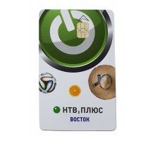 Карта "НТВ+ Восток"