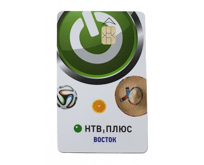 Карта "НТВ+ Восток"