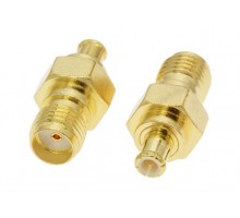 SMA-female - MCX-male, переходник