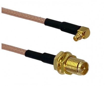 RP-SMA-female - MMCX-male, пигтейл