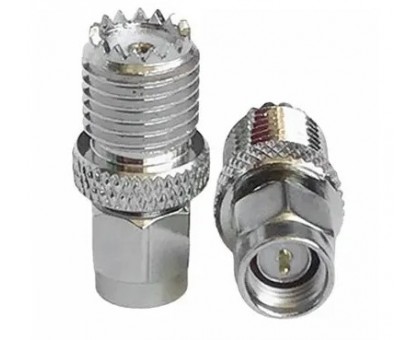 UHF-mini-female - SMA-male, переходник