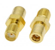 SMA-female - SMB-female, переходник