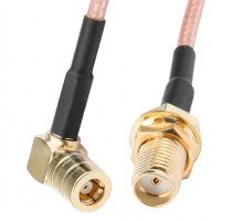 SMA-female - SMB-female, пигтейл