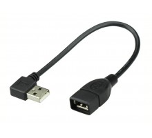 Угловой кабель-удлинитель USB 2.0