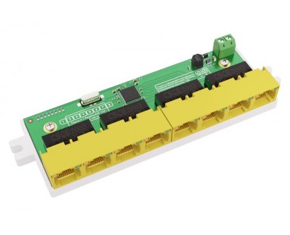 Коммутатор VT-S8 (6 POE + 2 LAN), без корпуса