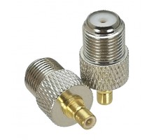 F-female - SMB-male, переходник