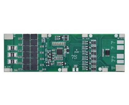 Плата защиты (BMS) для Li-ion, 7S / 29.4В / 30А, XR-7S-ZD-Vcx