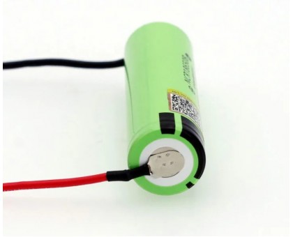 Аккумулятор Li-ion 18650 3400mAh, Liitokala NCR, с проводами