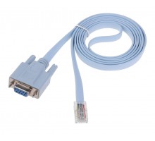 Консольный кабель RJ45 - DB9 RS-232
