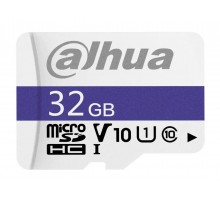 Карта памяти MicroSD 32 Гб DAHUA C100 V10