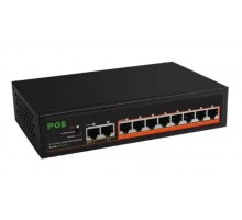 Коммутатор TXE188 (8 POE + 2 LAN)
