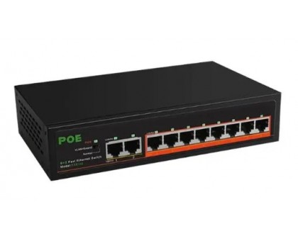 Коммутатор TXE188 (8 POE + 2 LAN)