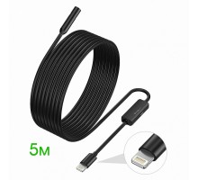 Эндоскоп для смартфона на iOS (8мм, 1280*960, 5м), Орбита OT-SME18