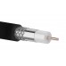 Кабель RG-6 чёрный 1.02CCS/48x0.12AL, GOLDMASTER 48B12SS зимний