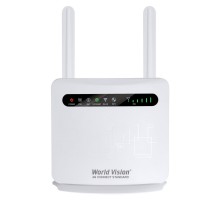 Роутер 4G World Vision Connect Standard, cat.4, 2xSMA, 4xLAN 100Mbit/s, Wi-Fi 2.4GHz, аккумулятор