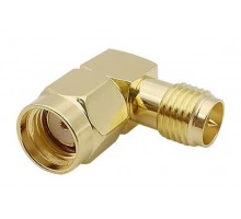 RP-SMA-male - RP-SMA-female угловой, переходник