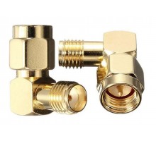 SMA-male - SMA-female угловой, переходник