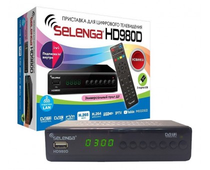 Медиаплеер Selenga HD980D