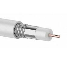 Кабель RG-6 белый 1.02CCS/48x0.12AL, GOLDMASTER 48W12SS зимний
