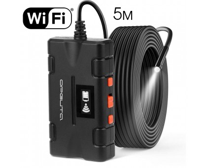 Эндоскоп для смартфона (8мм, 1280*720, 5м, Wi-Fi), Орбита OT-SME15