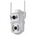 Камера Wi-Fi X6E-WEQ (ICSee/XMEye), 3Мп+3Мп, уличная, 1 поворотная