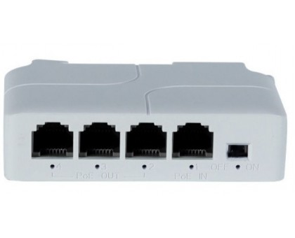 Коммутатор POE AT13F-A (1 POE вход, 3 POE выхода)