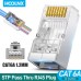 RJ-45 коннектор сквозной, экранированный, 8P-8C кат.6A 1.2мм