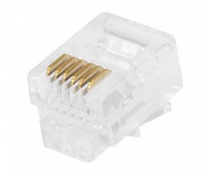 RJ-12 коннектор, 6P-6C