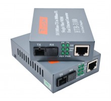 Комплект медиаконвертеров netLink HTB-3100A/B 10/100Mbit/s 25km