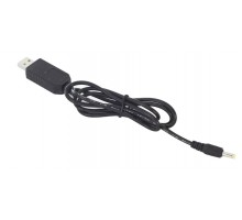 Кабель DC-DC USB 5В на 6В 1A, штекер 4.0x1.7мм