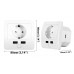 Умная розетка Орбита OT-HOS15 (1 гнездо, 16А, Wi-Fi, 2xUSB)