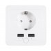 Умная розетка Орбита OT-HOS15 (1 гнездо, 16А, Wi-Fi, 2xUSB)