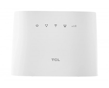 Роутер 4G+ TCL HH63V1, cat.6, 2xLAN 1Gbit/s, Wi-Fi 2.4/5GHz, белый