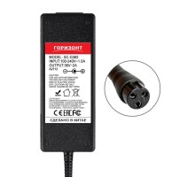 Блок питания 36В 2А, гнездо 3pin, Горизонт SC-G362