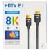 Кабель HDMI - HDMI, HDTV 2.1, 8K, длина 3м