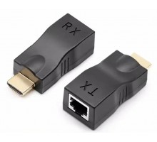 Удлинитель HDMI по одному LAN-кабелю cat.6 до 30м (комплект)