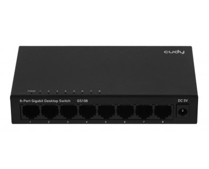 Коммутатор Cudy GS108, 8 портов, 100/1000Мбит/с