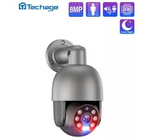 Камера IP Techage TA-XM-PT825G-80P (ICSee), POE, 8Мп, 3840x2160, 3.6мм, уличная IP66, поворотная