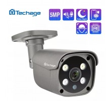 Камера IP Techage TA-XM-605GP-AI-50GS (ICSee), POE, 5Мп, 2880x1616, 3.6мм, уличная IP66, метал.