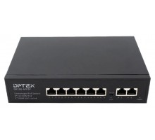 Коммутатор POE DPTEK DK100-6FP2F (6 POE + 2 LAN)